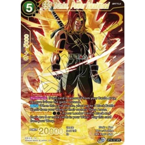 SSG Trunks Power Awakened (SPR) (Realm of the Gods) Foil