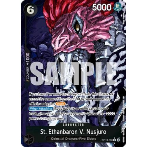 St. Ethanbaron V. Nusjuro (Alternate Art) OP13-080 R