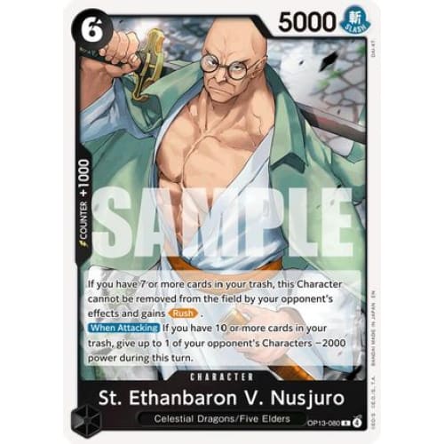 St. Ethanbaron V. Nusjuro OP13-080 R Carrying On His