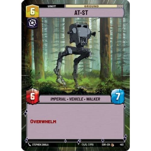 AT-ST (Hyperspace) (493) - Spark of Rebellion Foil - Single