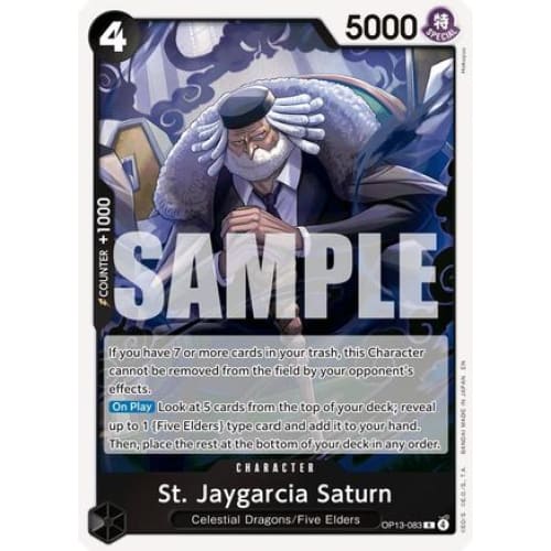 St. Jaygarcia Saturn OP13-083 R Carrying On His Will Foil