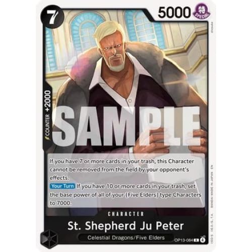 St. Shepherd Ju Peter OP13-084 R Carrying On His Will Foil