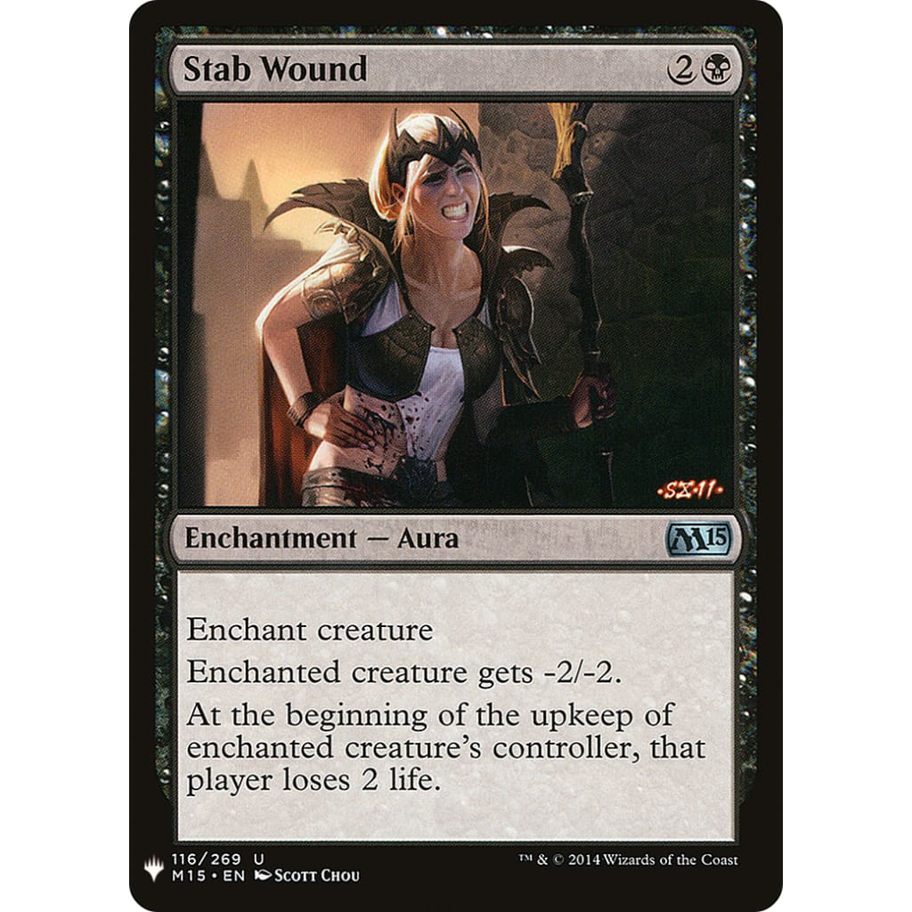 Stab Wound (PLST-M15-116) - Single