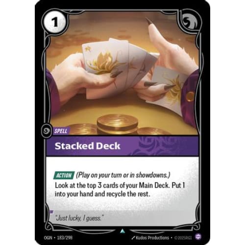 Stacked Deck (183/298) - Origins - Single