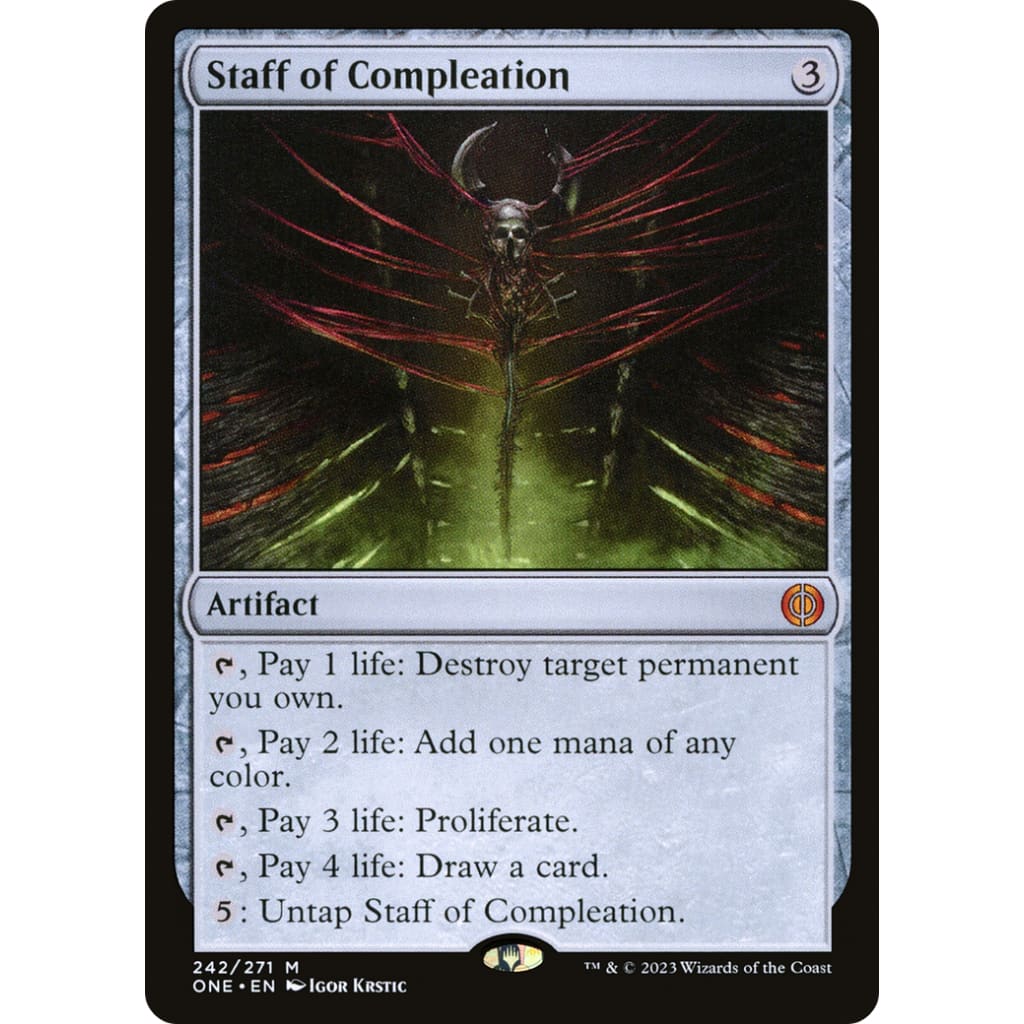 Staff of Compleation (ONE-242) Foil - Single