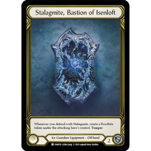 Stalagmite Bastion of Isenloft (Golden) (FLESH AND BLOOD:
