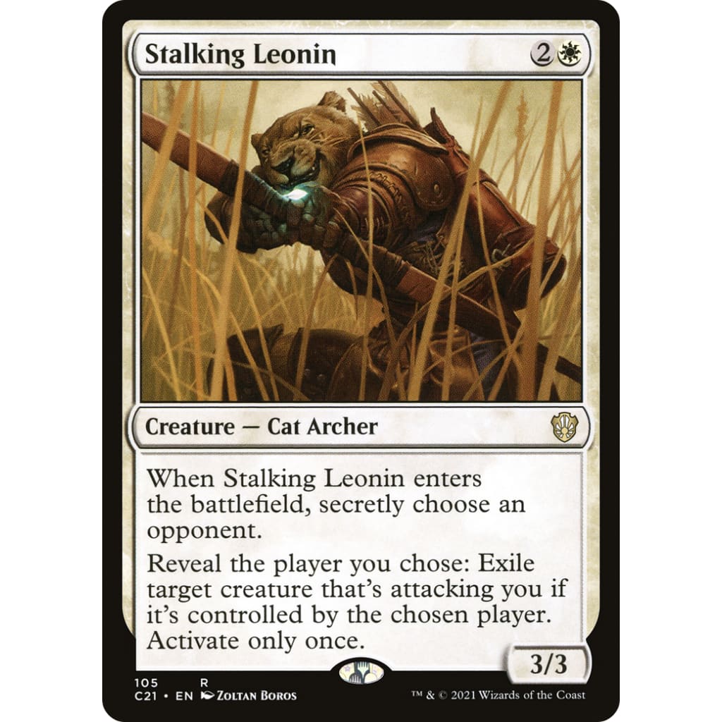 Stalking Leonin (C21-105) - Single