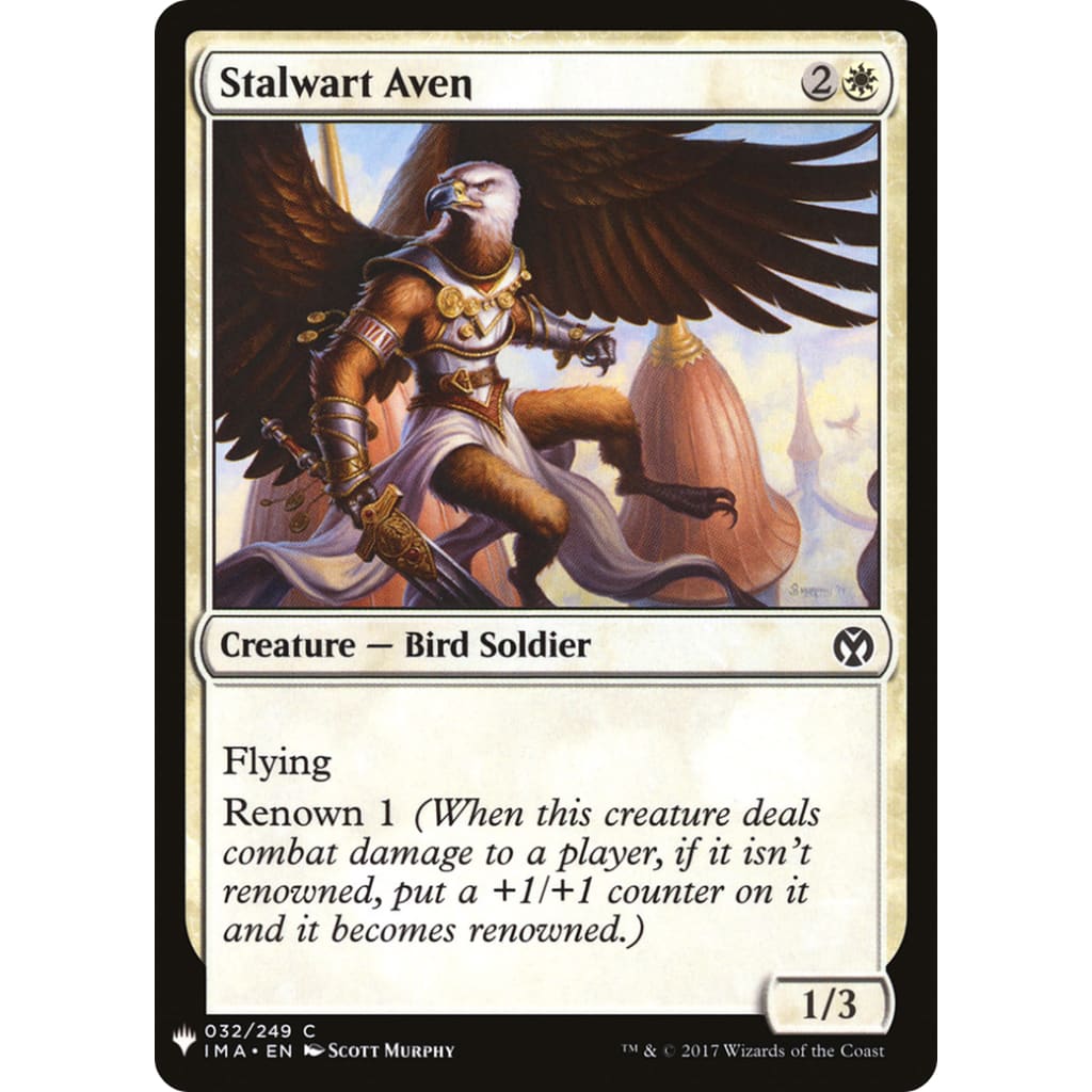 Stalwart Aven (PLST-IMA-32) - Single