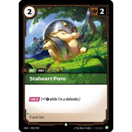 Stalwart Poro (052/298) - Origins - Single