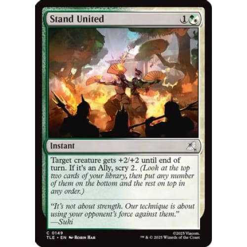 Stand United (TLE-149) Foil - Single