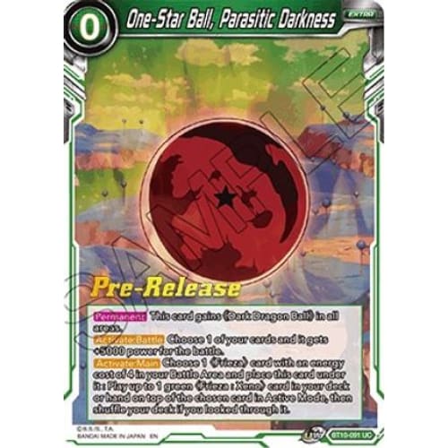 One-Star Ball Parasitic Darkness (Rise of the Unison