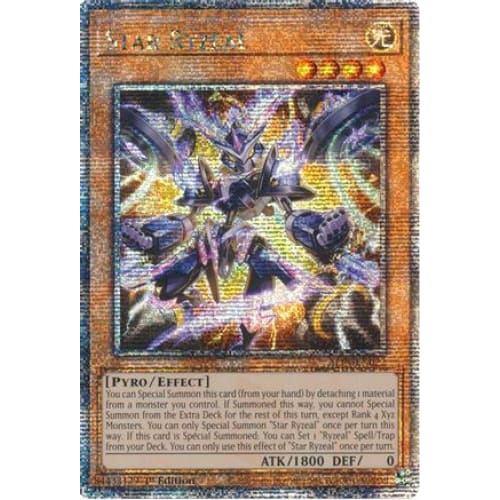 Star Ryzeal (Quarter Century Secret Rare) - ALIN-EN022