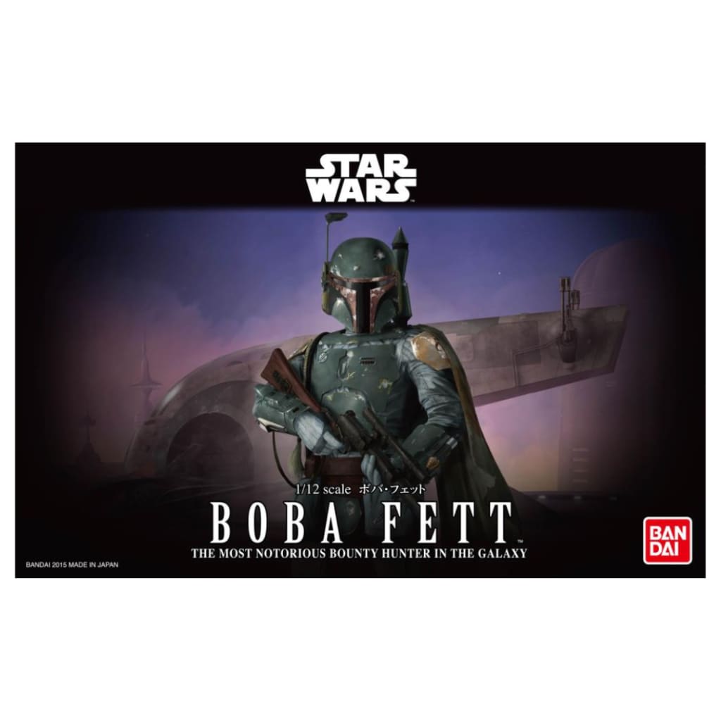 Star Wars Boba Fett 1/12 Scale Model Kit