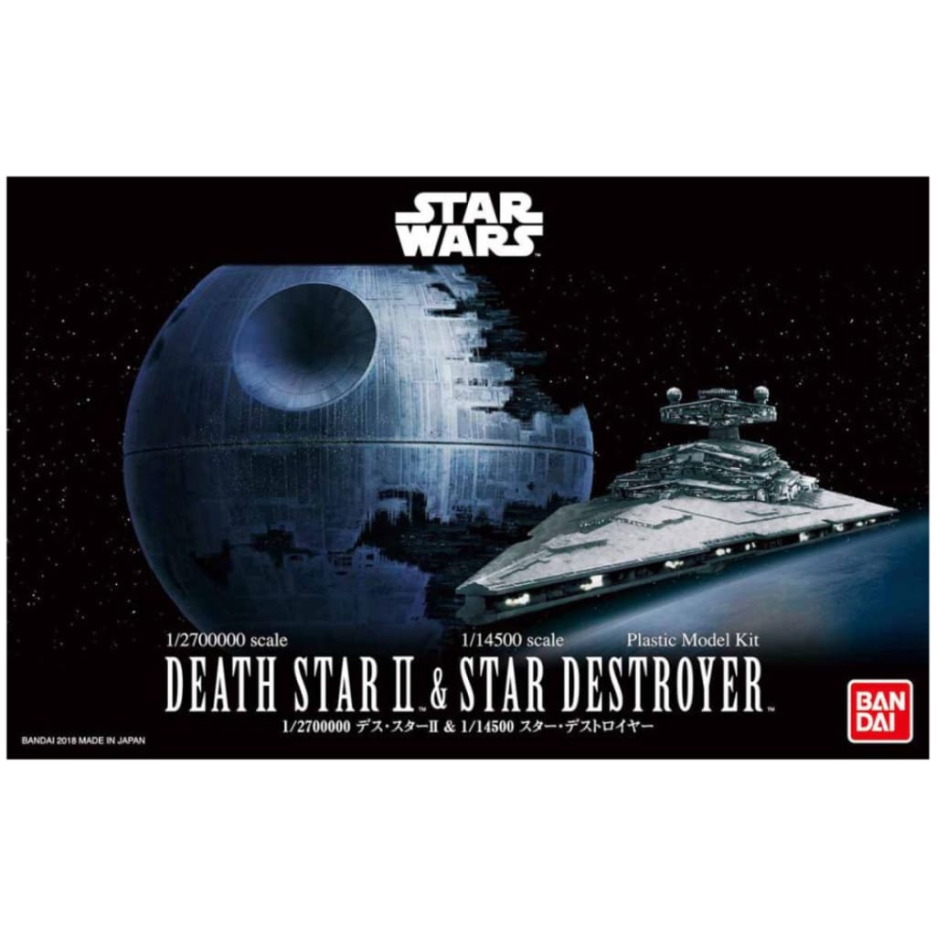 Star Wars Death II 1/2,700,000 Scale & Destroyer 1/14,500