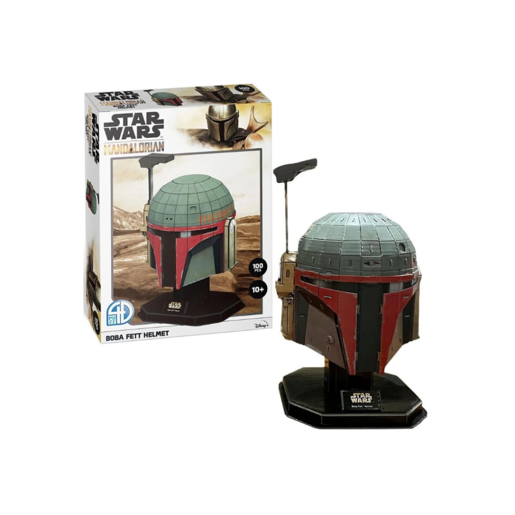Star Wars: The Mandalorian Boba Fett Helmet Medium 3D Model
