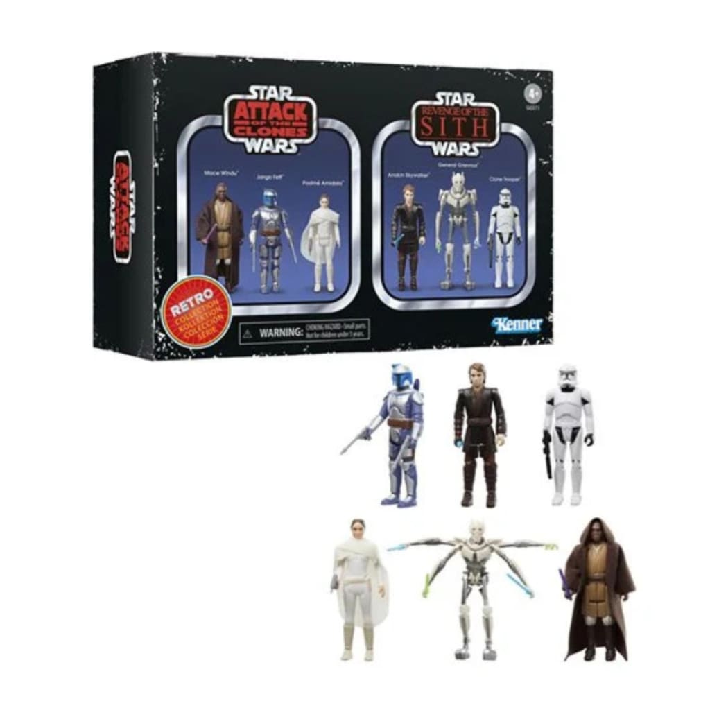 Star Wars: The Retro Collection Attack of the Clones &