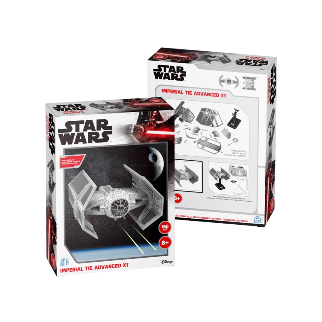 Star Wars TIE Advance x1 Paper Model Kit