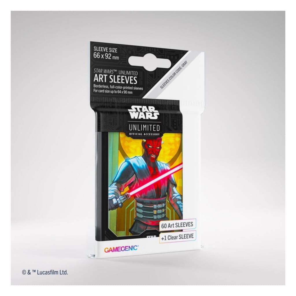Star Wars: Unlimited Art Sleeves - Darth Maul