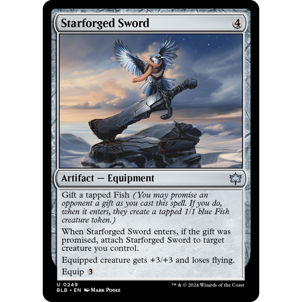 Starforged Sword (BLB-249) Foil - Single