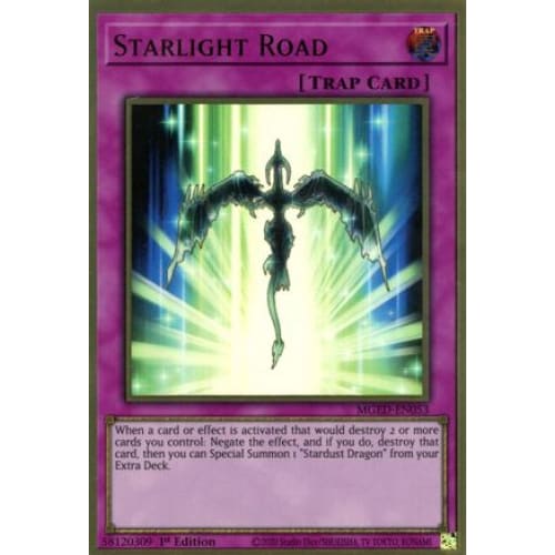 Starlight Road (MGED-EN053) Premium Gold Rare 1st Edition