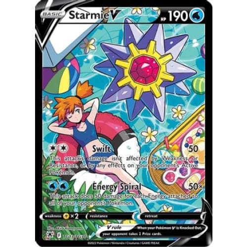 Starmie V (TG13/030) Holo Rare Holofoil - Single