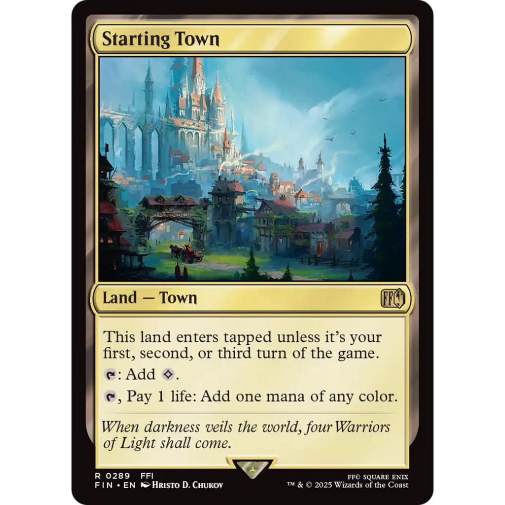 Starting Town (FIN-289) Foil - Single
