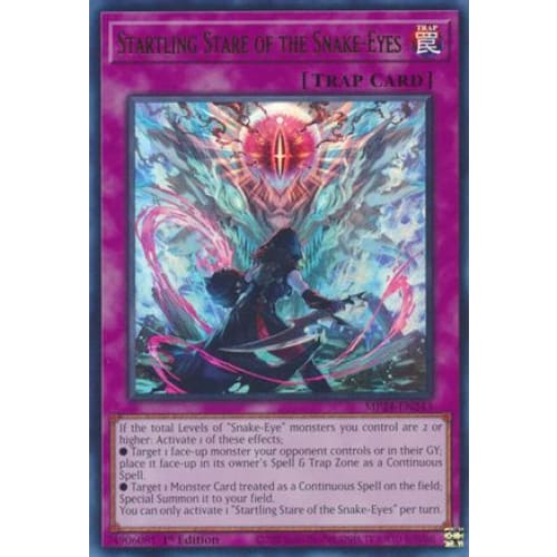 Startling Stare of the Snake-Eyes - MP24-EN243 Ultra Rare