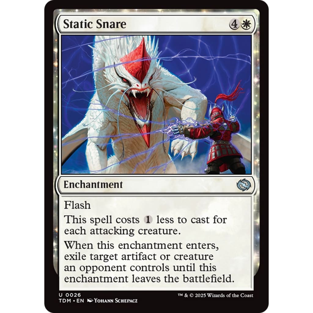 Static Snare (TDM-026): (enchantment) - Single