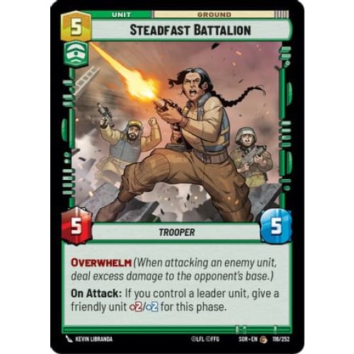 Steadfast Battalion (116/252) - Spark of Rebellion Foil
