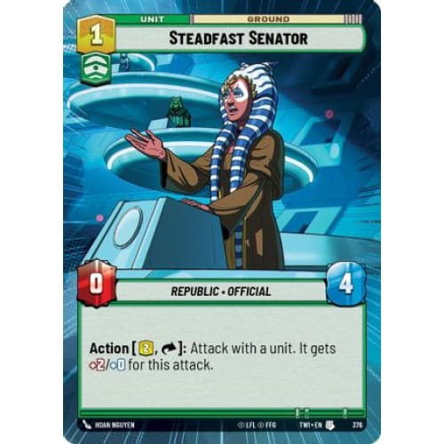 Steadfast Senator (Hyperspace) (376) Foil - Single