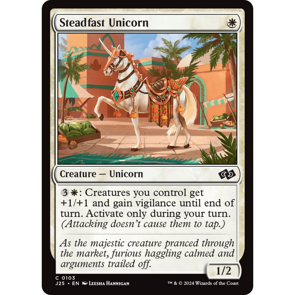 Steadfast Unicorn (J25-103) - Single