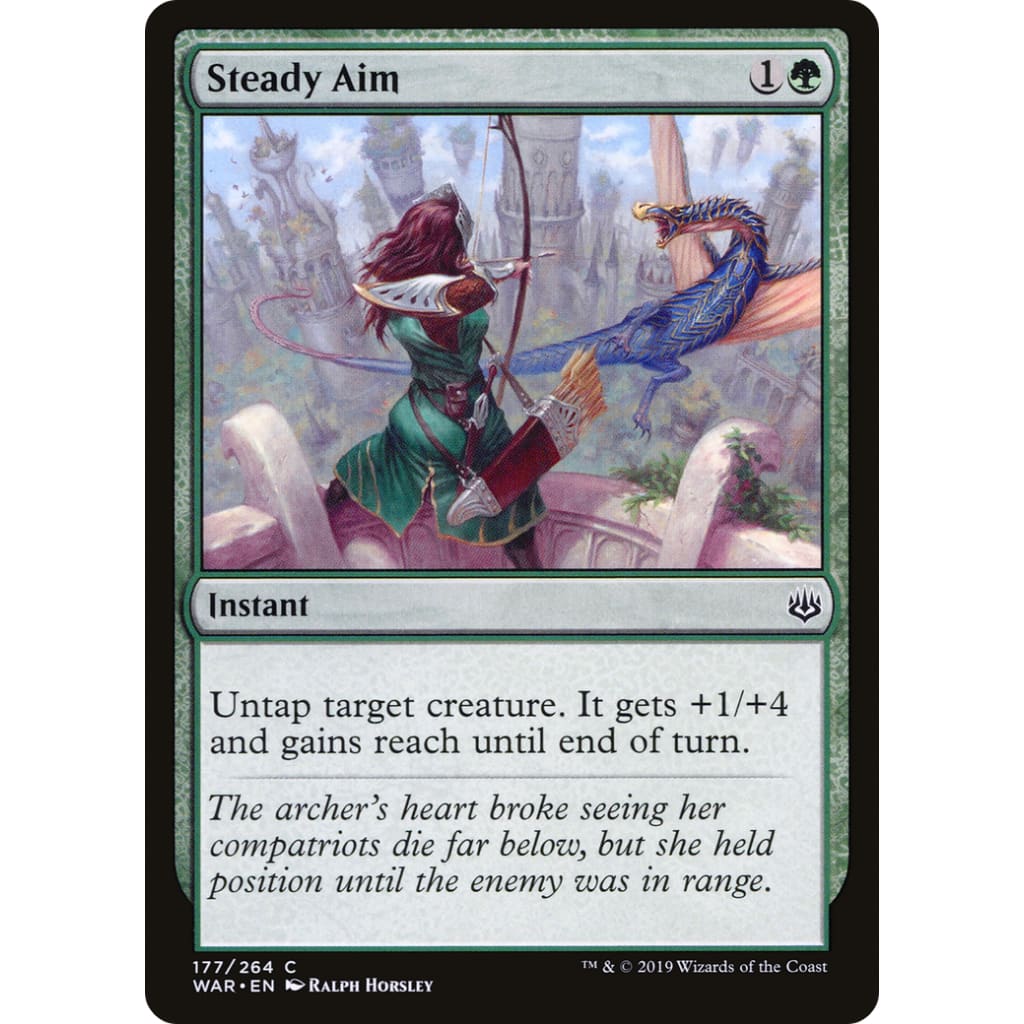 Steady Aim (WAR-177) - Single