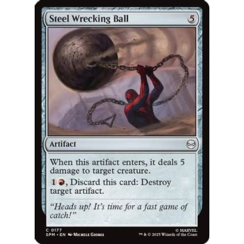 Steel Wrecking Ball (SPM-177) Foil - Single
