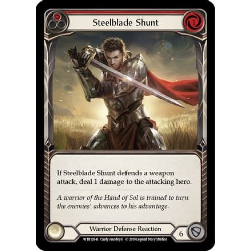 Steelblade Shunt (Red) (WELCOME TO RATHE) Unlimited Edition