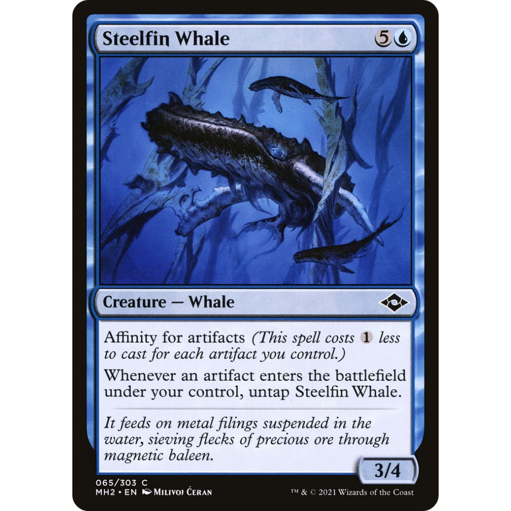 Steelfin Whale (MH2-065) - Single