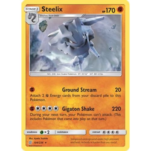 Steelix (104/236) Rare Classic - Single