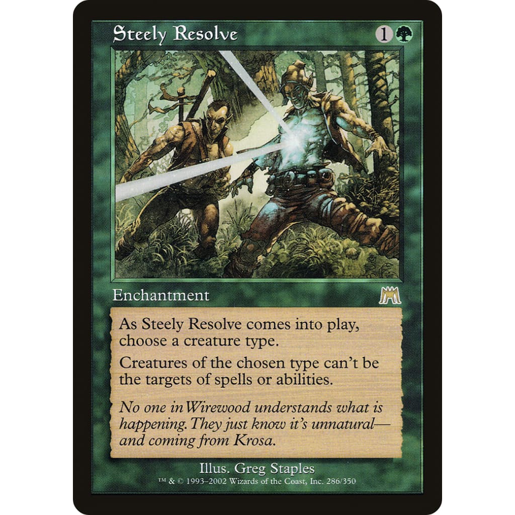 Steely Resolve (ONS-286) Foil - Single