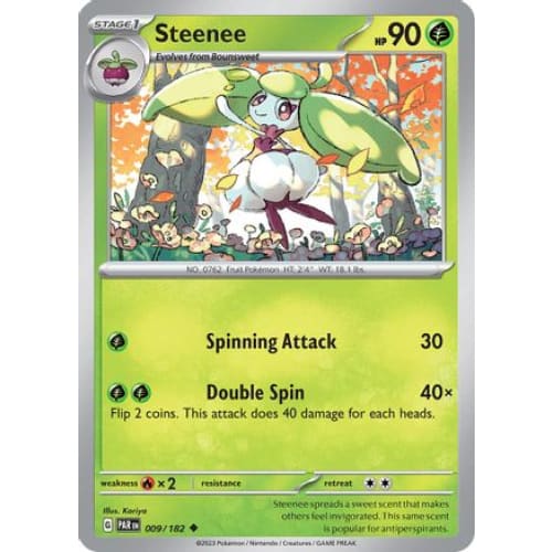 Steenee (9) Uncommon Reverse Holofoil - Single