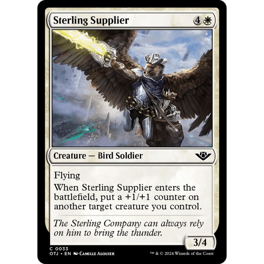 Sterling Supplier (OTJ-033) - Single