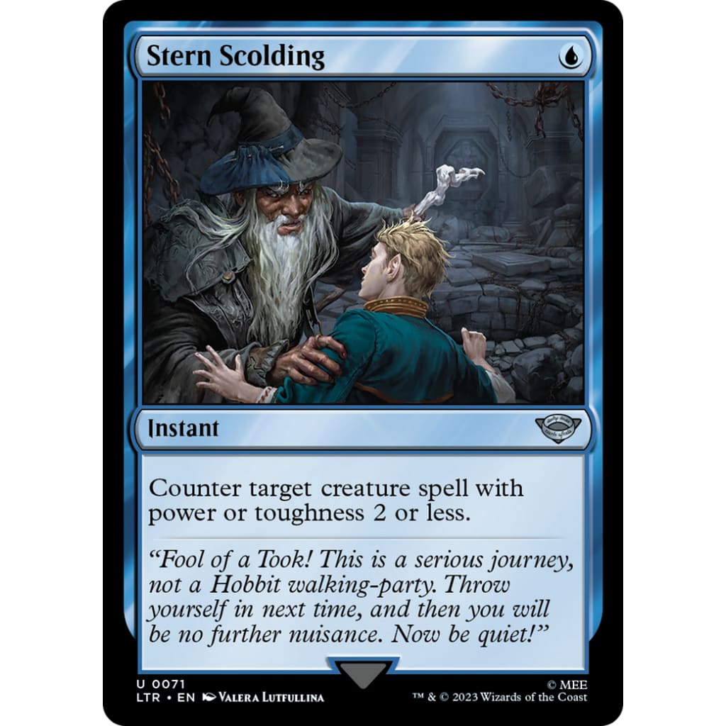 Stern Scolding (LTR-071) - Single
