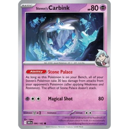 Steven’s Carhink (86) Common Reverse Holofoil - Single