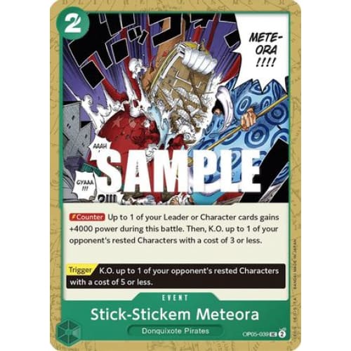 Stick-Stickem Meteora OP05-039 UC Awakening of the New Era