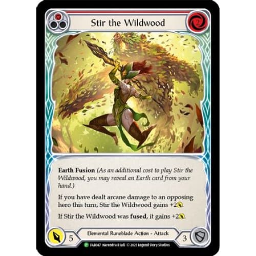 Stir the Wildwood - FAB047 (Alternate Art) (FLESH