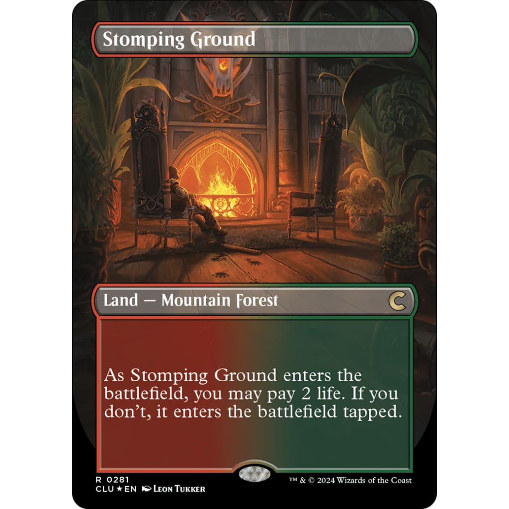 Stomping Ground (CLU-281) (Borderless) Foil - Single