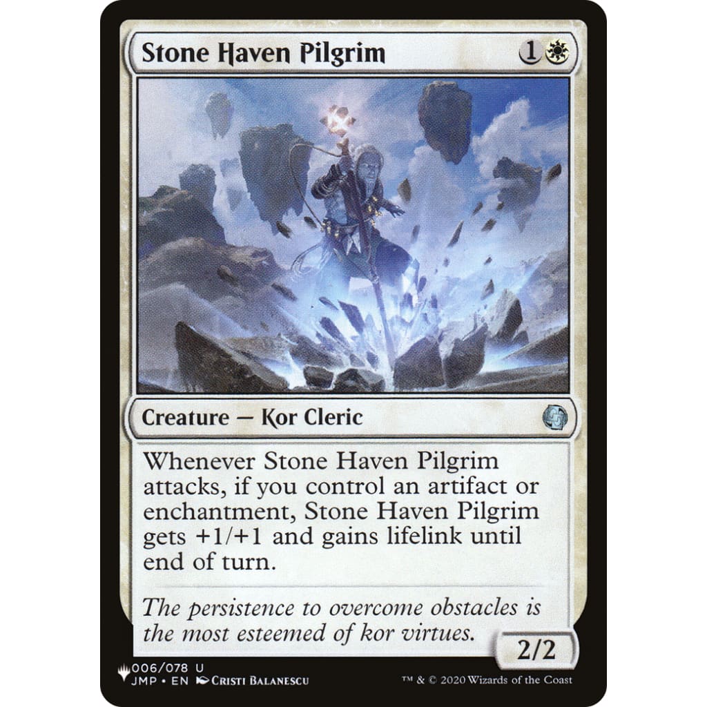 Stone Haven Pilgrim (PLST-JMP-6) - Single