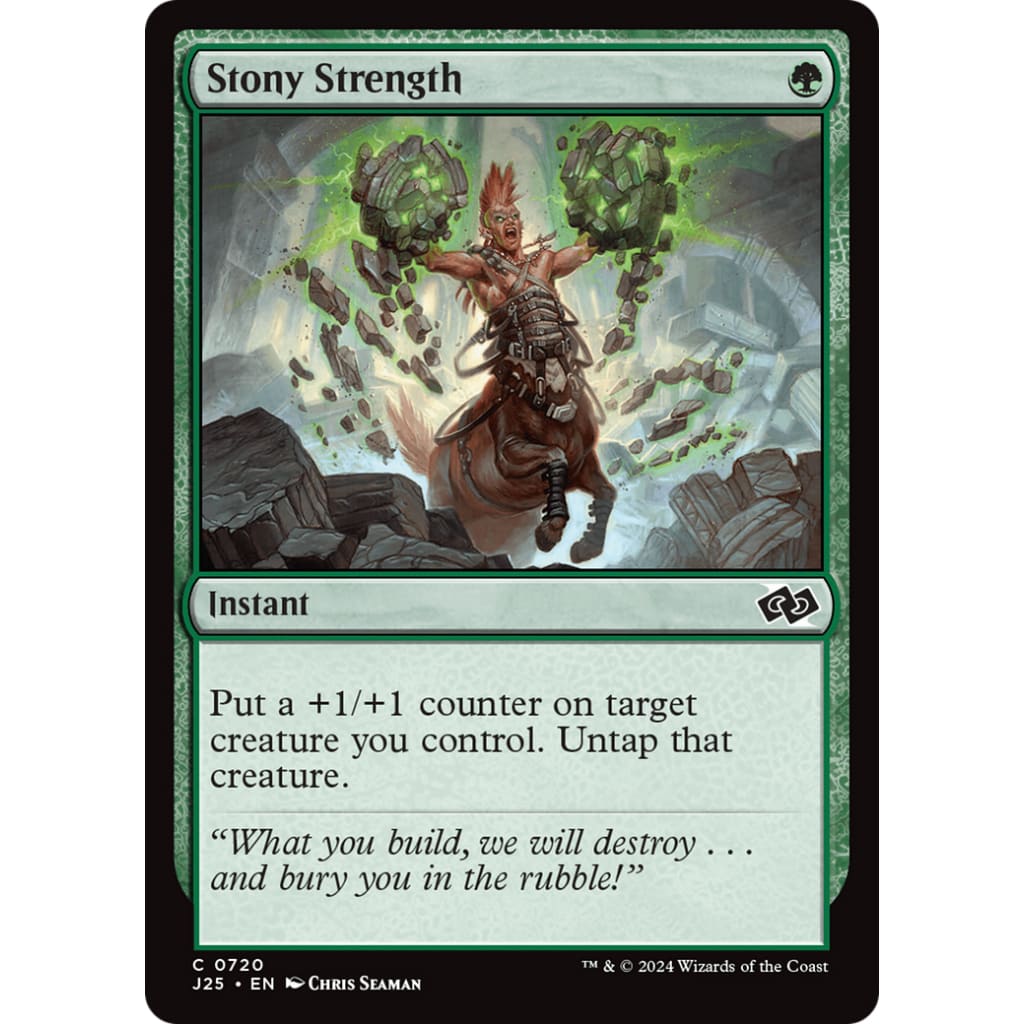 Stony Strength (J25-720) - Single