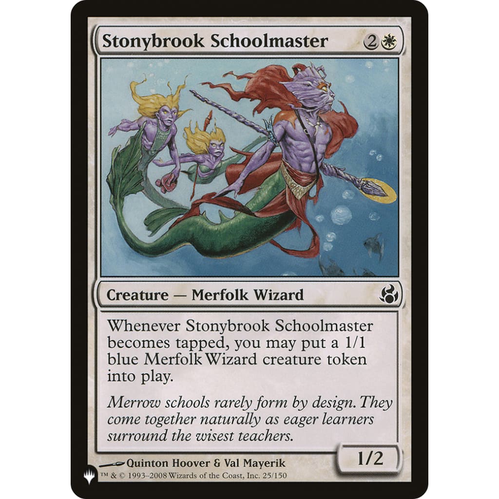 Stonybrook Schoolmaster (PLST-MOR-25) - Single
