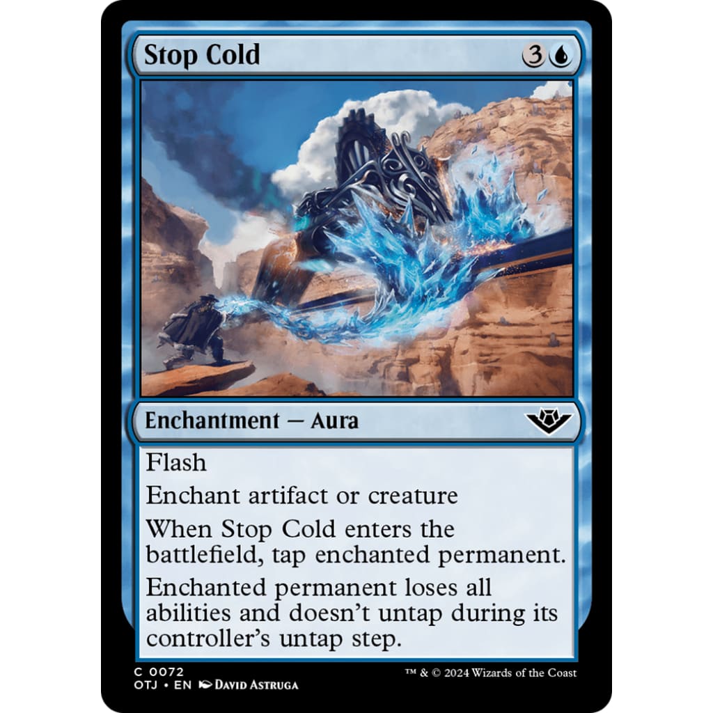 Stop Cold (OTJ-072) Foil - Single