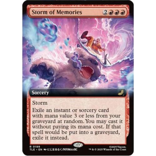 Storm of Memories (Extended Art) (TLE-199) - Single