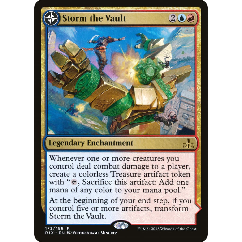 Storm the Vault // of Catlacan (RIX-173): (compasslanddfc)